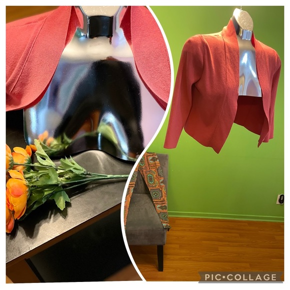 Ann Taylor Pink Crop Sweater - Picture 6 of 6